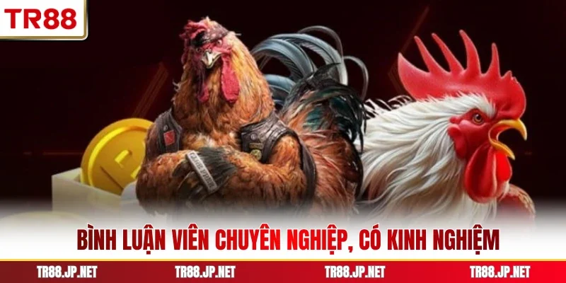 Bình luận viên chuyên nghiệp, có kinh nghiệm