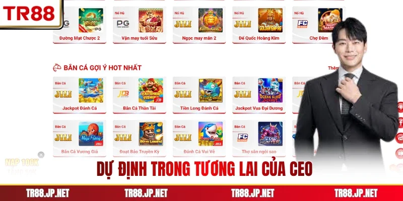 Dự định trong tương lai của CEO