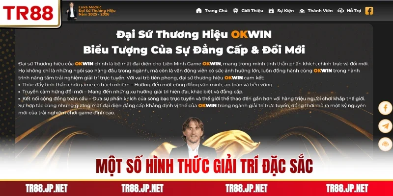Một số hình thức giải trí đặc sắc